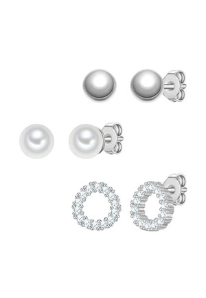 SET - Earrings - silver-coloured