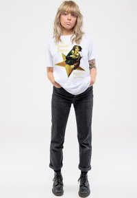 Paradiso Clothing THE SMASHING PUMPKINS MELLON COLLIE BOYFRIEND FIT - Print T-shirt - white