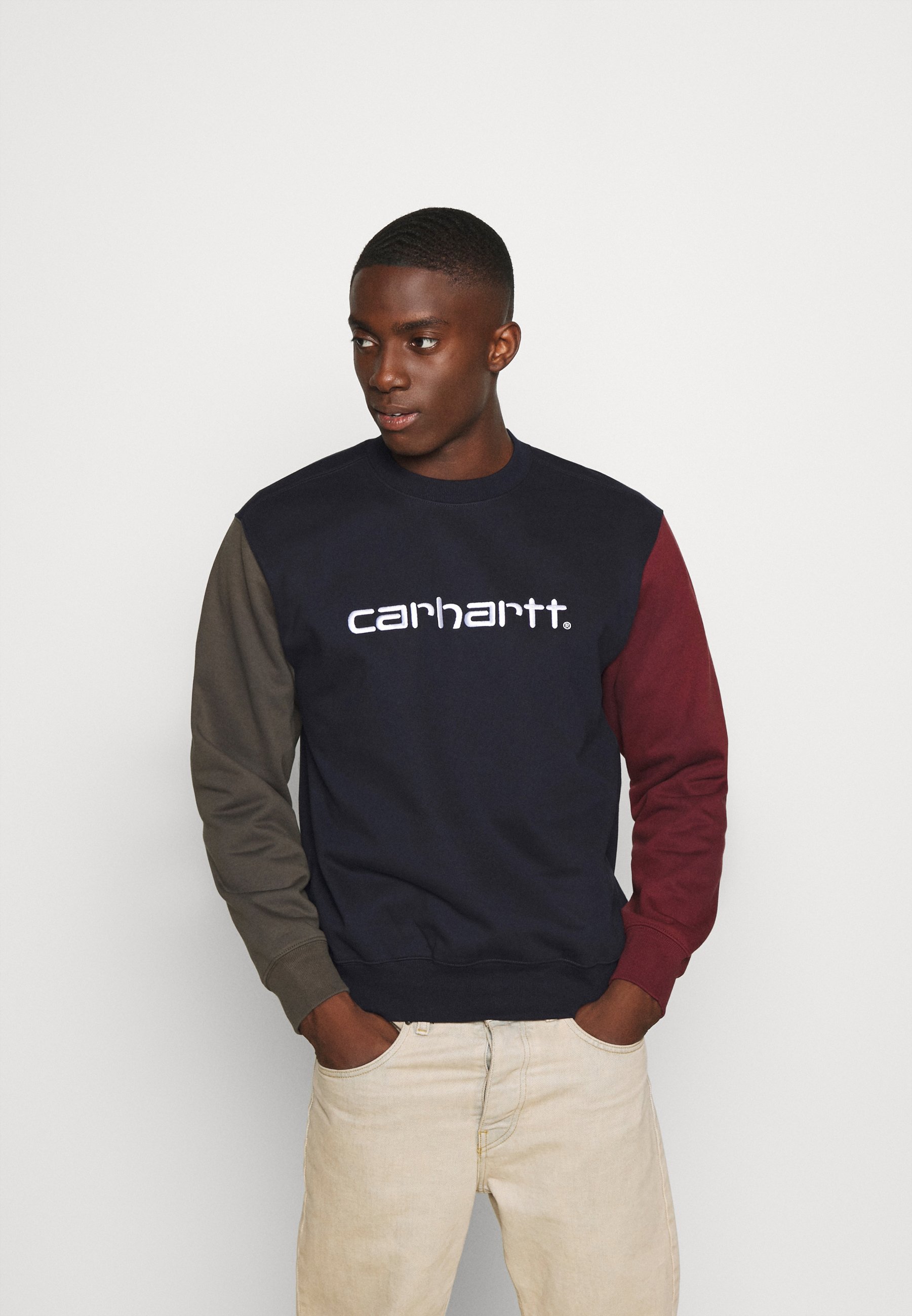 Carhartt WIP Sweatshirt - dark navy/dark blue - Zalando.ie