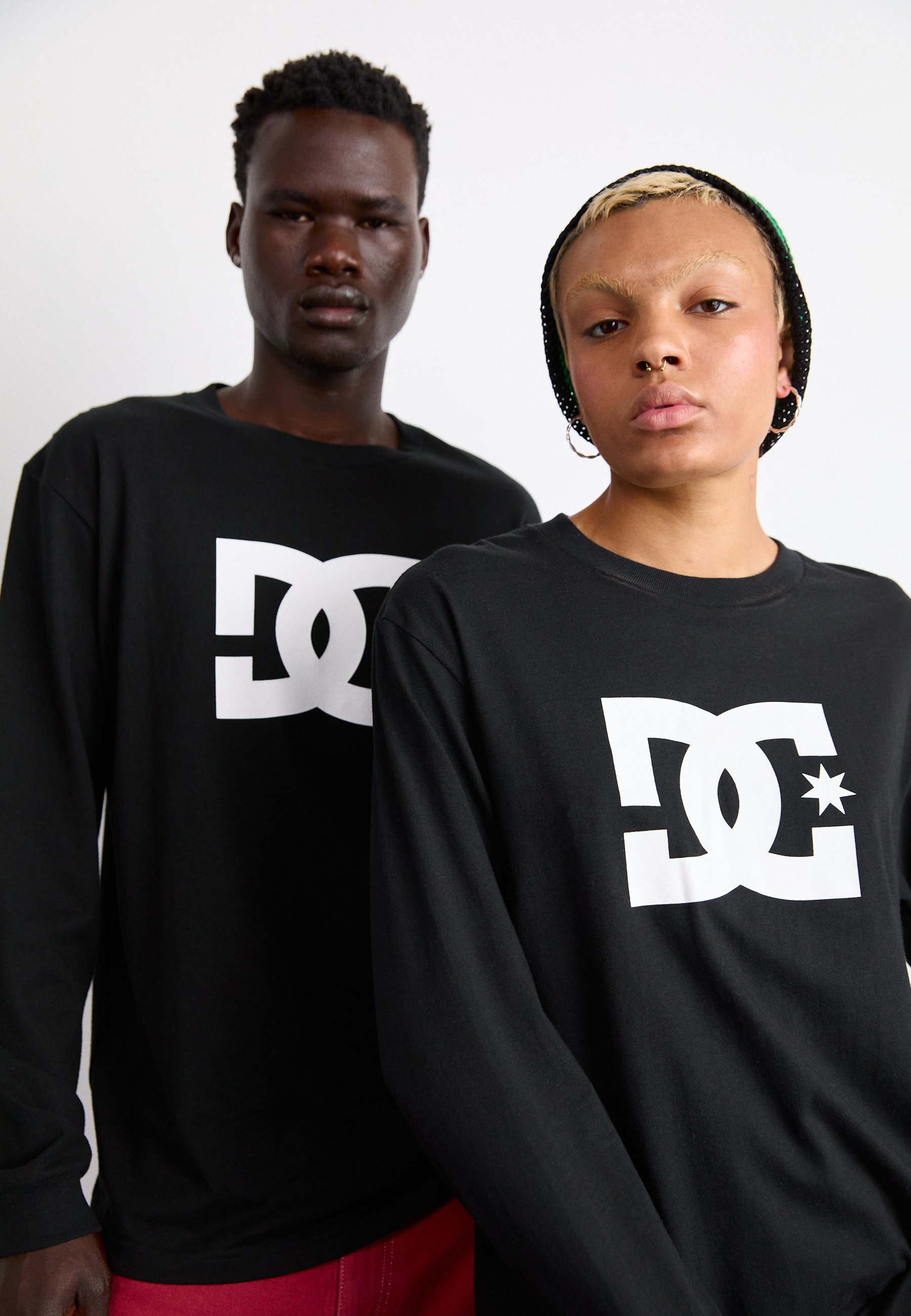 DC Shoes STAR - Long sleeved top - black - Zalando.co.uk