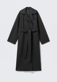 KIA COAT - Classic coat - grey melange dark