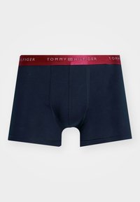 Tommy Hilfiger SIGNATURE TRUNK METALLIC 3 PACK - Boxer briefs - deep rouge/pri red/lazuli blue