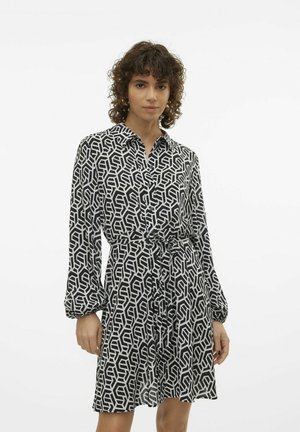 Vero Moda VMSOFIE KURZES  - Sukienka koszulowa - black