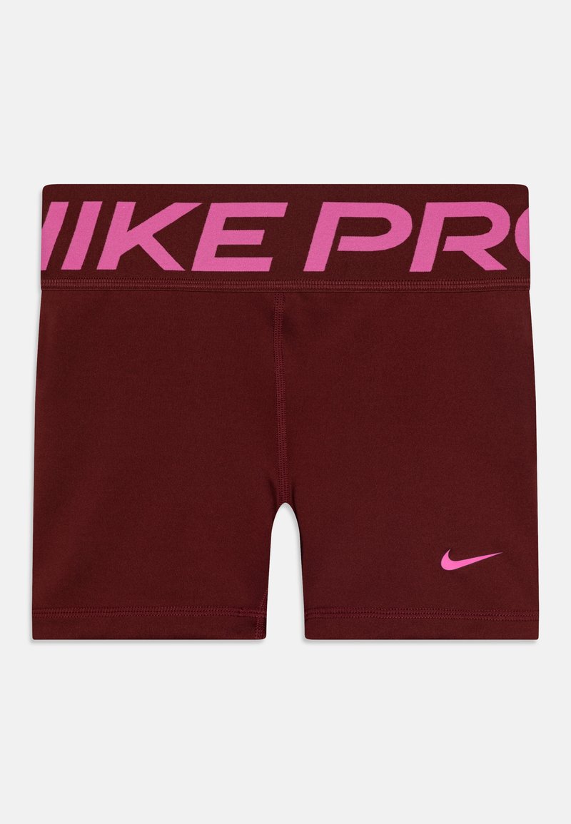 Nike Performance - DF PRO LEGGINGS - Tamprės - dark team red/playful pink, Padidinti