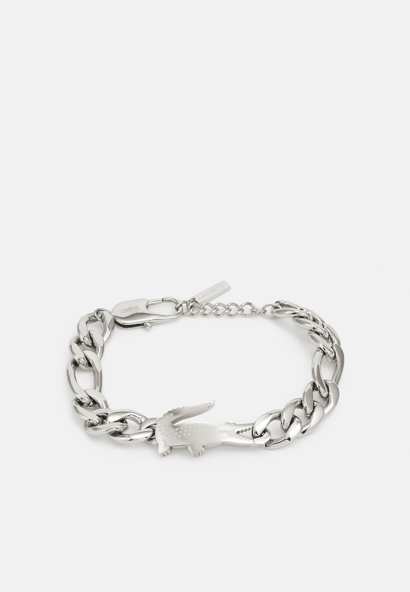 Lacoste - CROCODILE UNISEX - Bracelet - silver-coloured, Enlarge