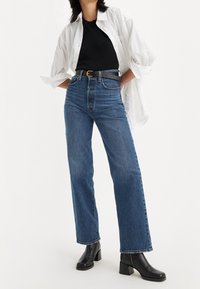 Levi's® Vaqueros rectos - stone blue denim