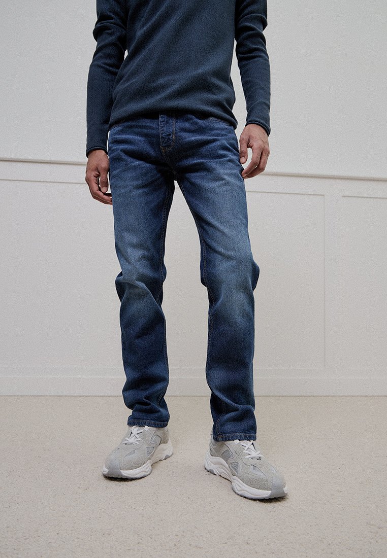 INDICODE JEANS Straight leg jeans donkerblauw