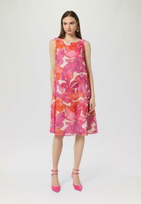 comma Freizeitkleid - koralle