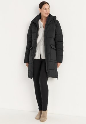 WARM WITH SIDE ZIPS AT THE BOTTOM - Vinterfrakke - black