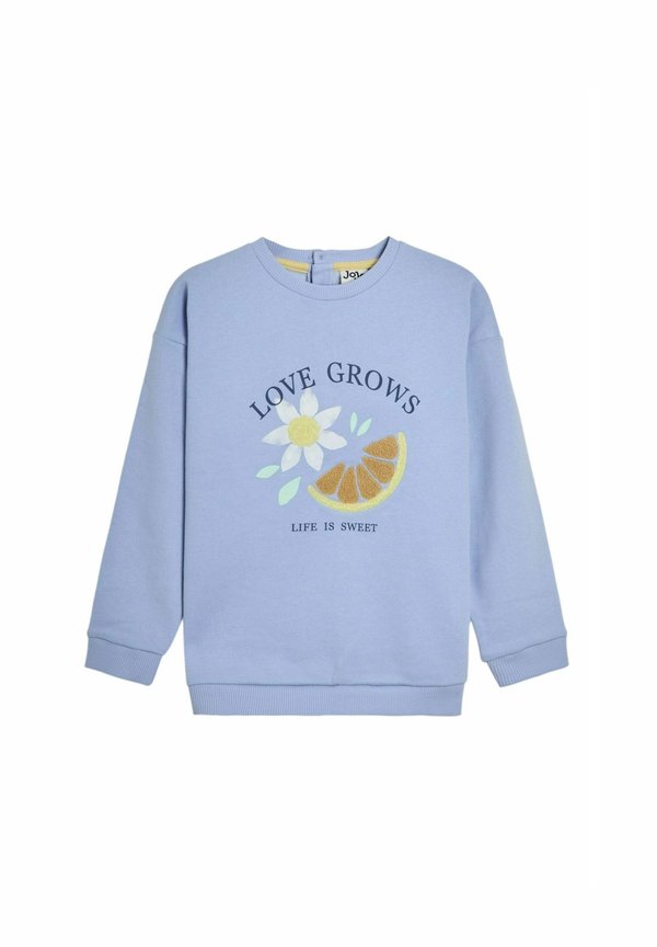 APPLIQUÉ CREW NECK - Sweatshirt - cornflower floral