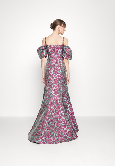 Zac Posen BRA OFF SHOULDER GOWN - Gallakjole - bordeaux