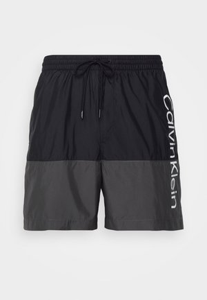 MEDIUM DRAWSTRING - Shorts da mare - black