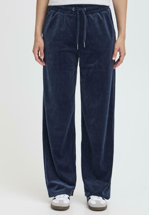 Oxmo EBBA WIDE LEG - Treningo apatinė dalis - dress blues