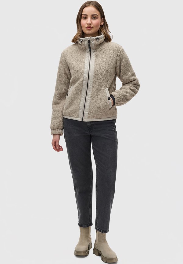 NORDICKA - Fleecejacke - bone