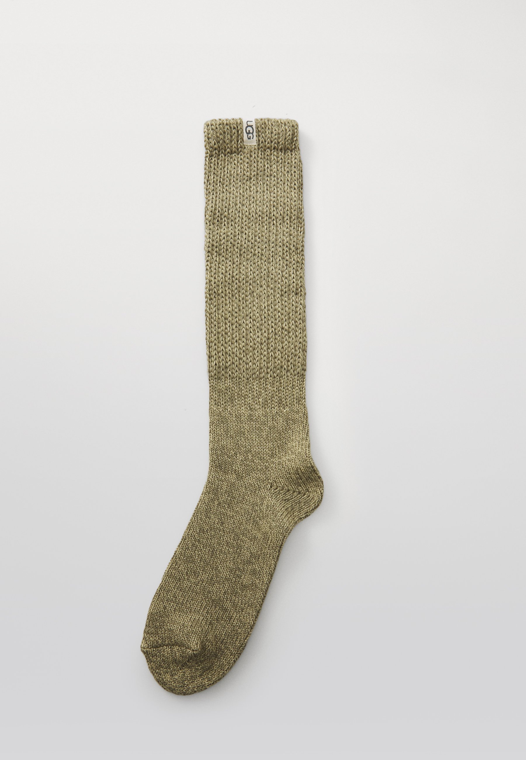 UGG TYLA SLOUCHY CREW II - Socks - muted brass/evergreen - Zalando