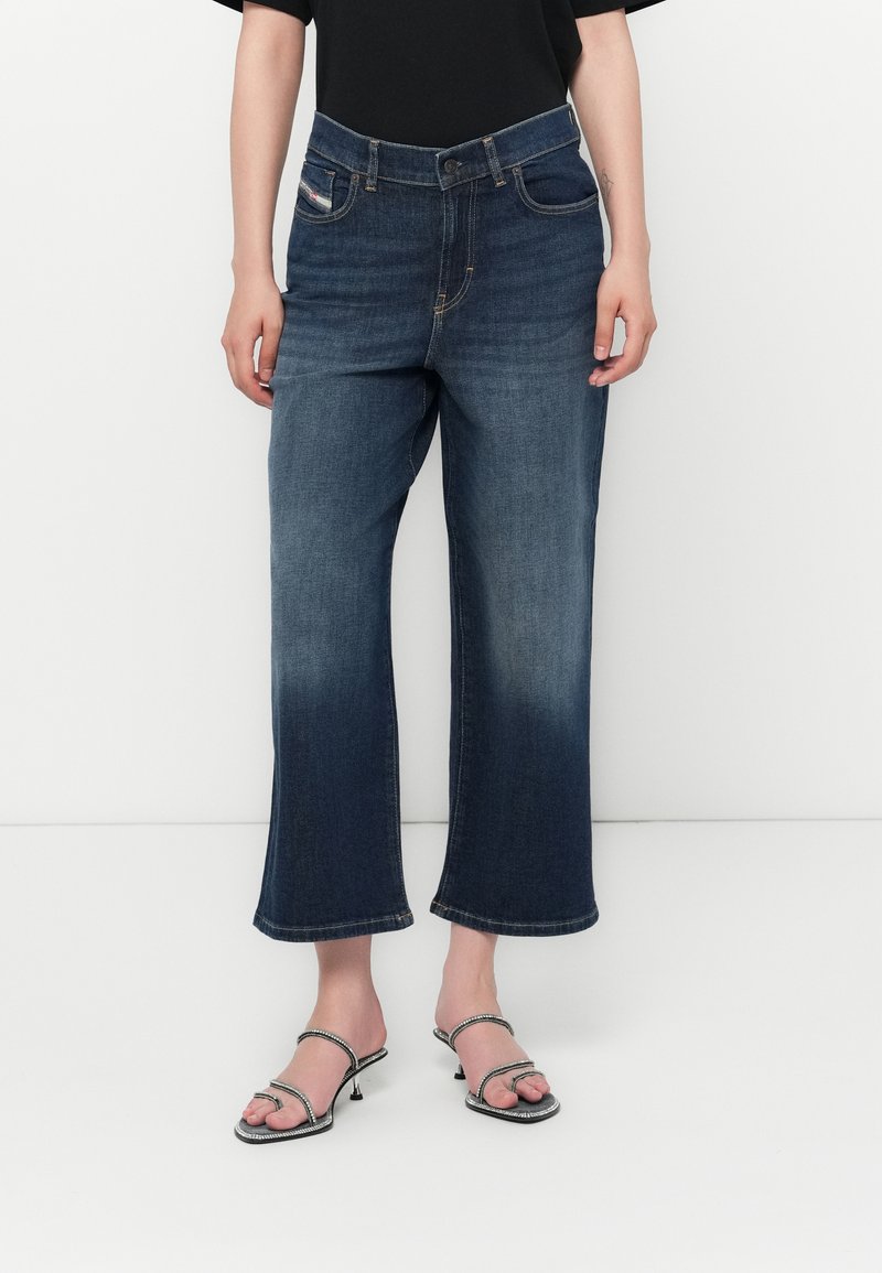 Diesel Straight leg jeans rood