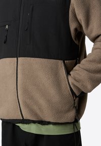 The North Face M RETRO DENALI JACKET - Giacca in pile - mocha brown tnf black