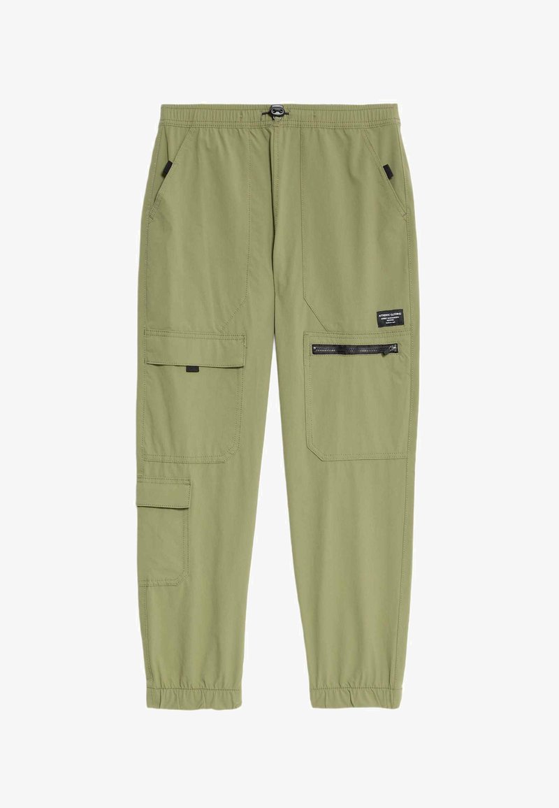 Marks & Spencer CROP - Pantaloni cargo - yellow/giallo Marks & Spencer CROP - Pantaloni cargo - yellow/giallo