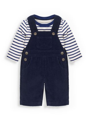 JoJo Maman Bébé 2-PIECE CLASSIC BRETON SETS STANDARD - Salopette - navy