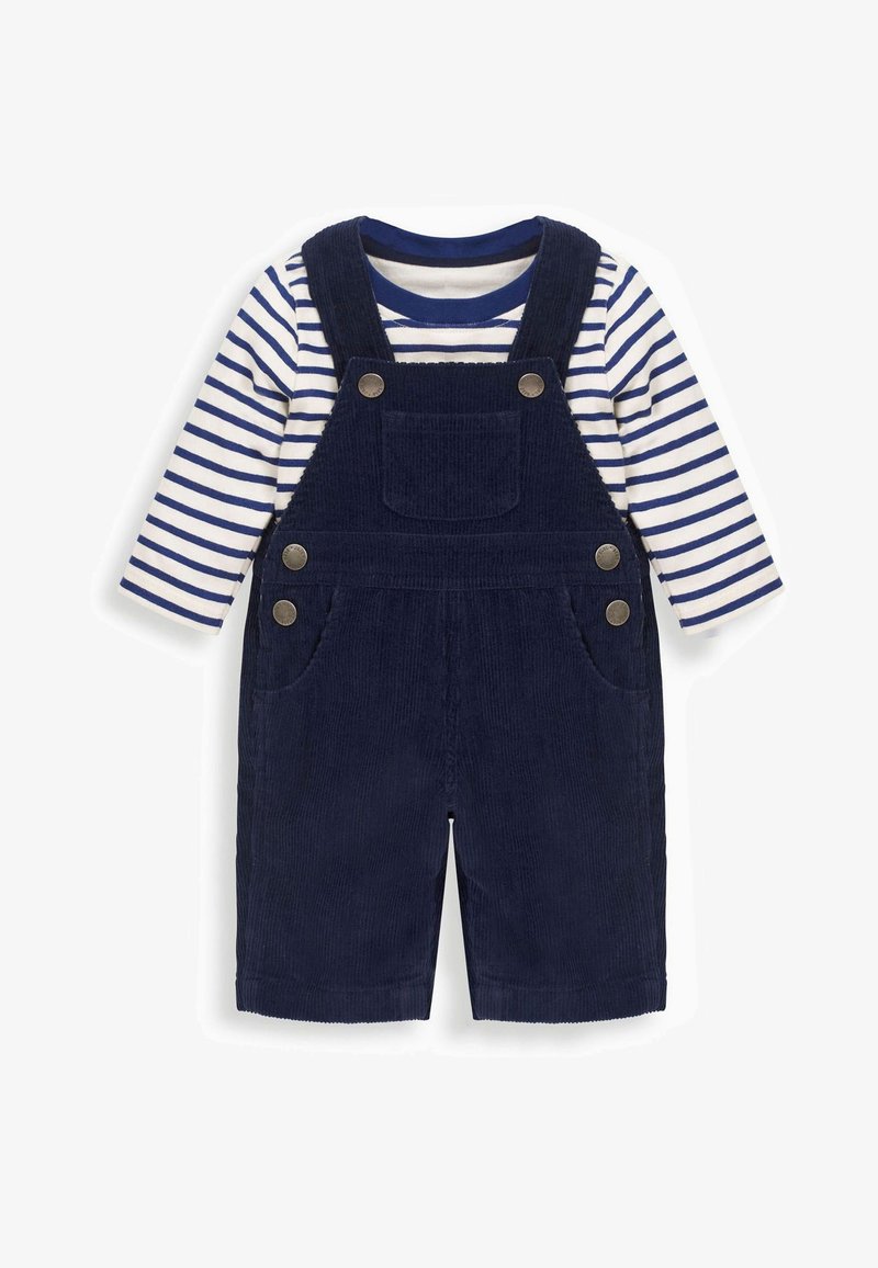 JoJo Maman Bébé 2-PIECE CLASSIC BRETON SETS STANDARD - Kombinezons ar lencēm - navy