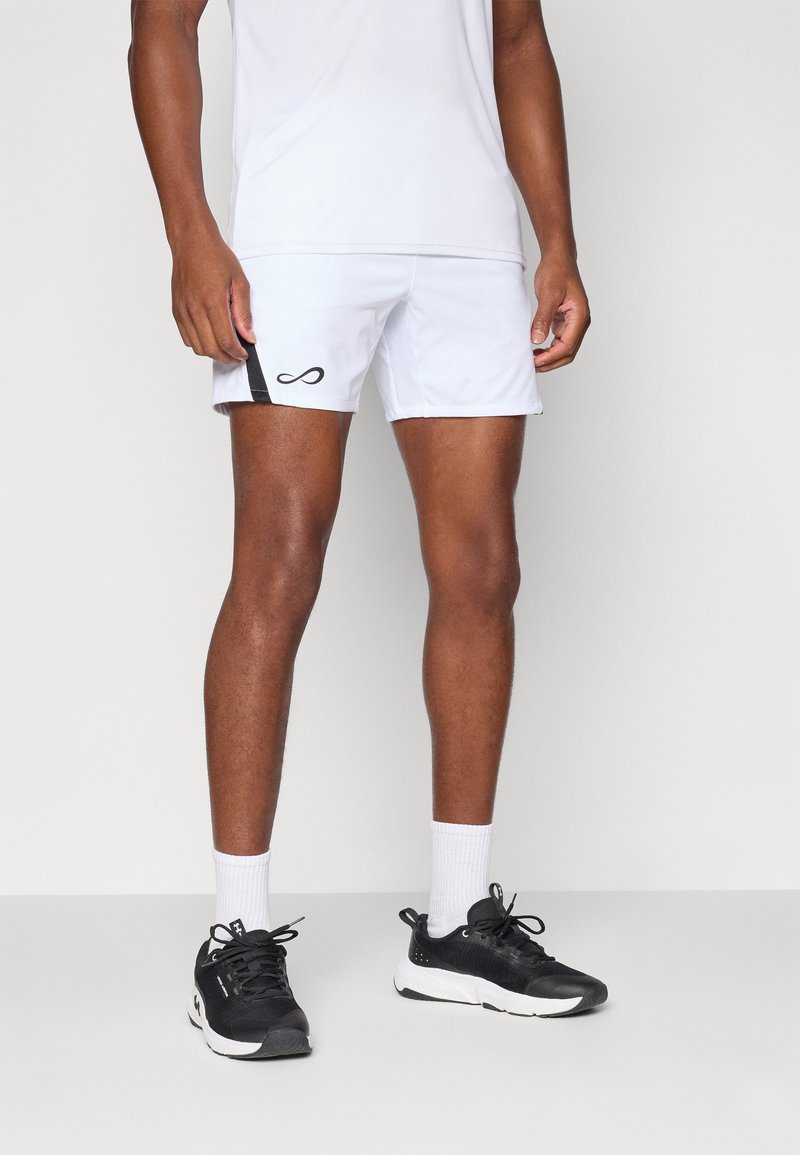 Endless SHORT STORM - Short de sport - white/black