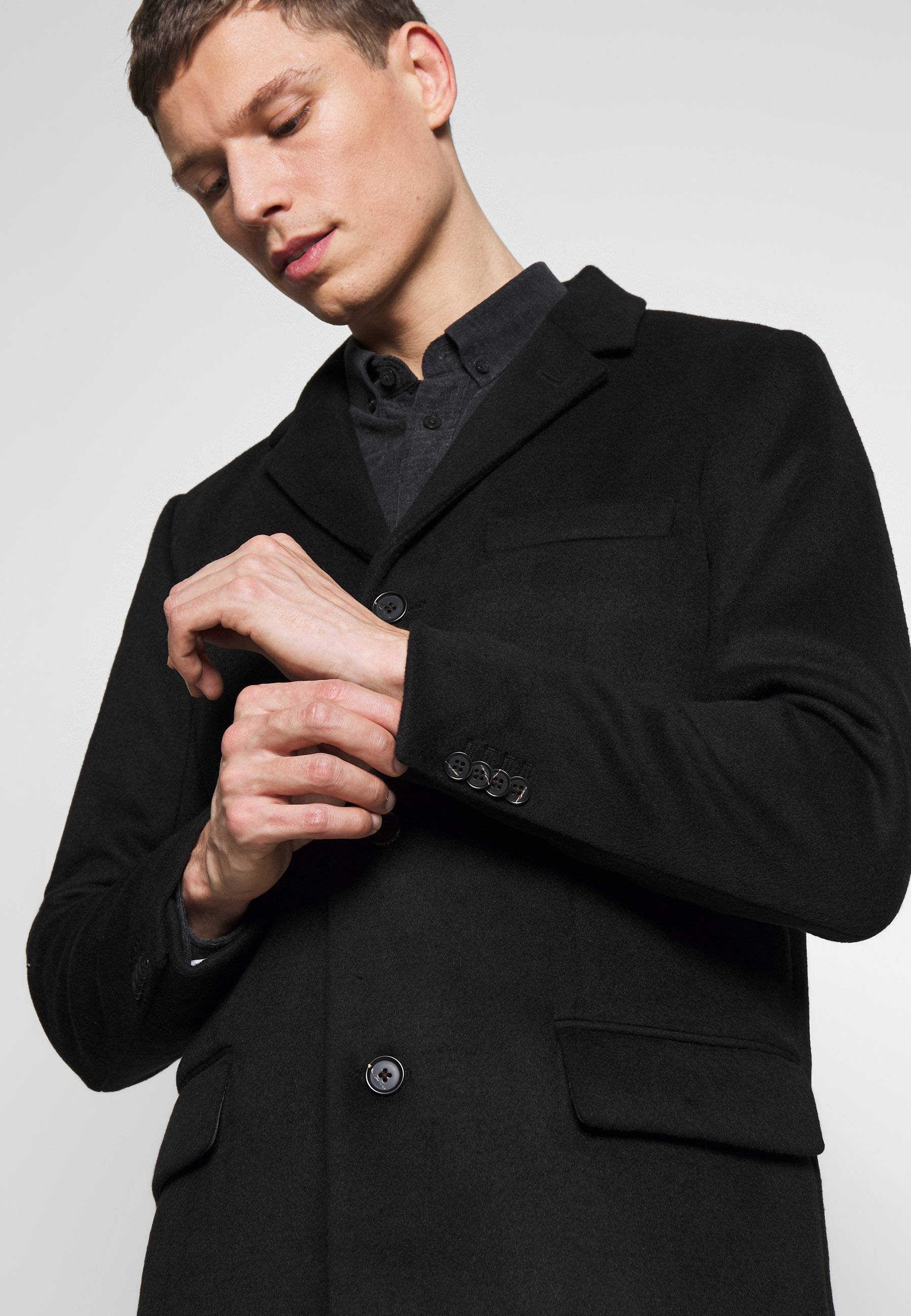 Abercrombie & Fitch Manteau classique blacknoir ZALANDO.FR Abercrombie & Fitch Manteau classique blacknoir ZALANDO.FR