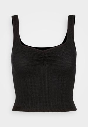 American Eagle CINCH FRONT TANK - Viršus - black