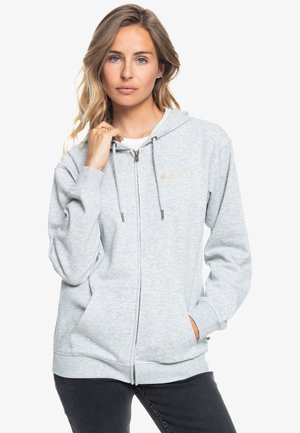 Zip-up sweatshirt - heritage heather