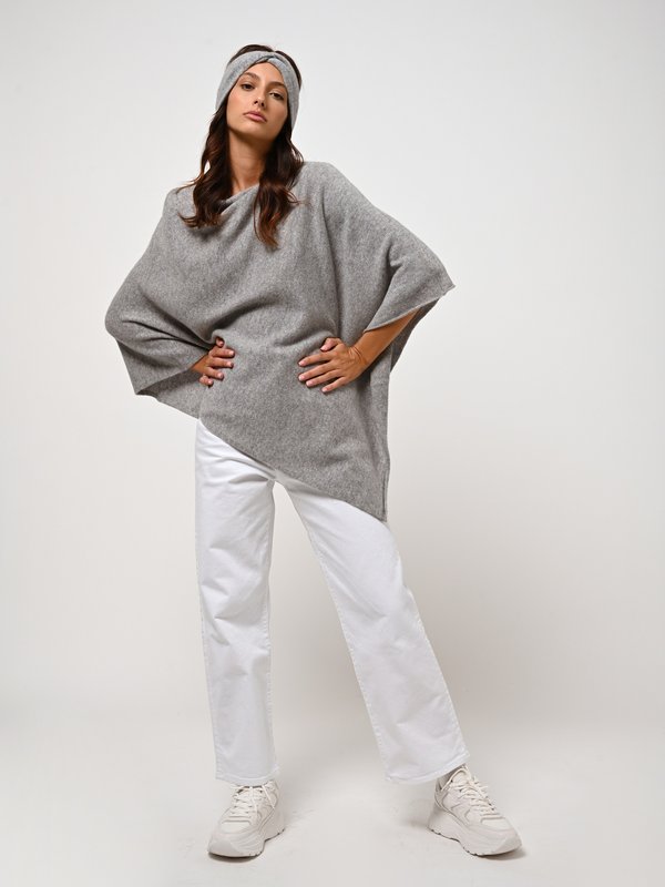 MERYL - Cape - taupe chiné