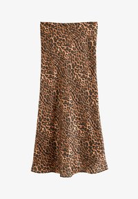 Robe fluide à imprimé animal · Marron · Casquettes Et Chapeaux Robe fluide à imprimé animal · Marron · Casquettes Et Chapeaux