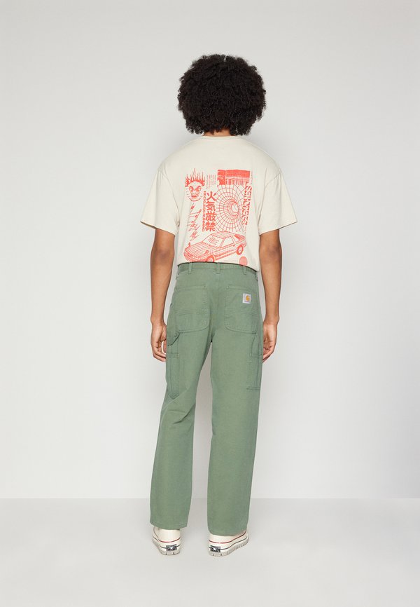 SINGLE KNEE PANT - Relaxed fit jeans - park garment dyed3