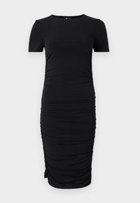PCMADISON - Laisvo kirpimo suknelė - black