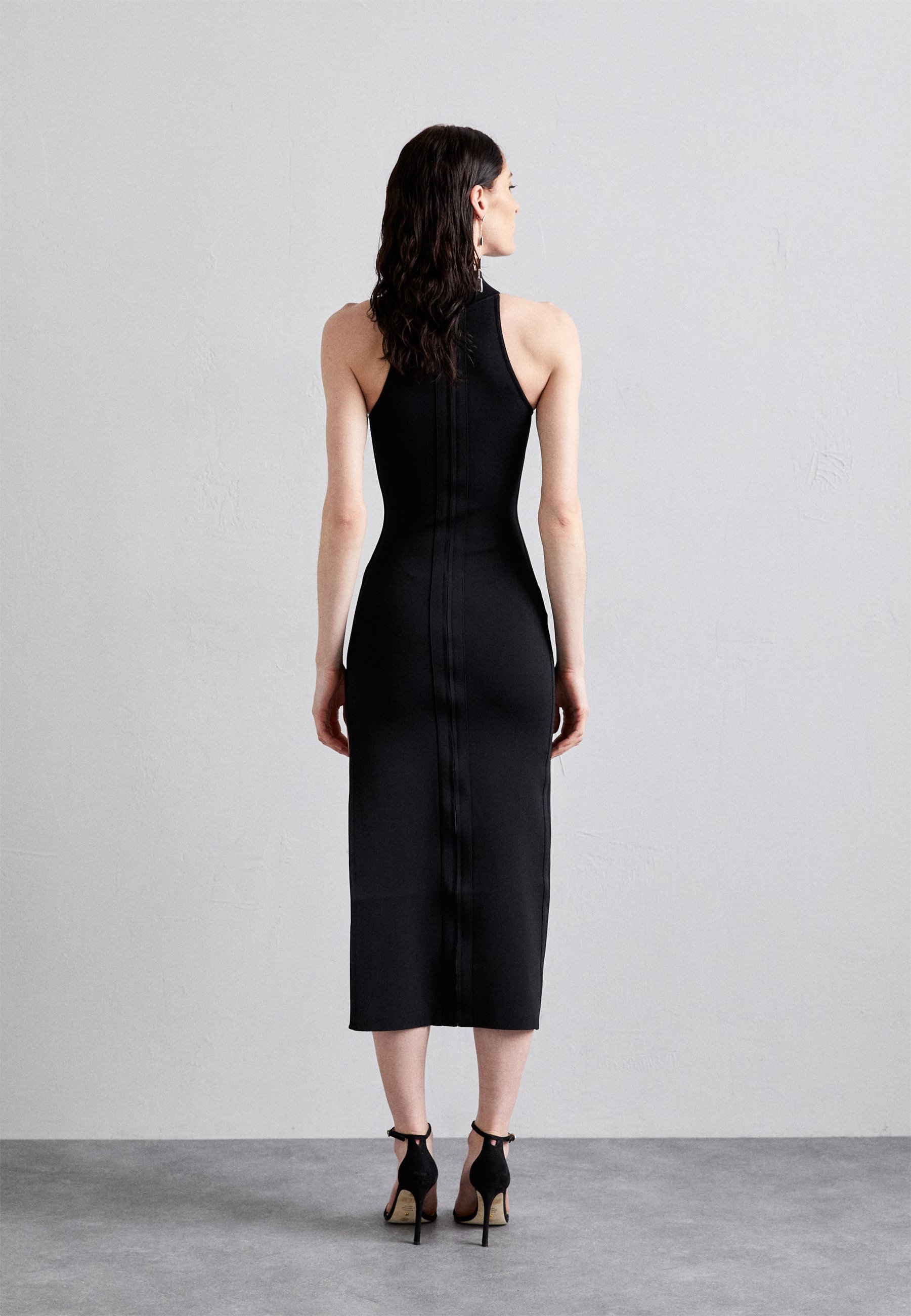 ワンピース DAVID KOMA 'Open Leg Cami' dress Black David Koma DAISY CUTOUT OPEN LEG MIDI DRESS - Jumper dress