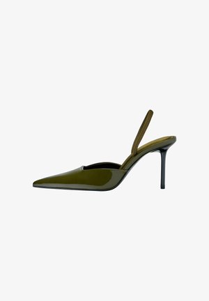 Stradivarius, Escarpins à talons hauts - green