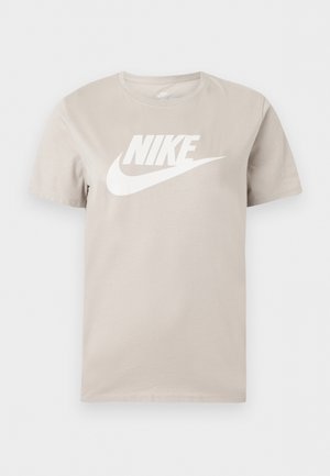Nike Sportswear, CLUB TEE - Тениска с щампа - cream/sail