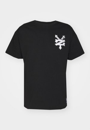 AQUA TEE UNISEX - Print T-shirt - black
