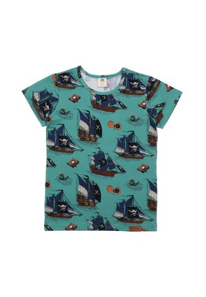 PIRATE SHIPS  - Print T-shirt - grun