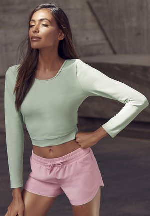 LONGSLEEVE - Sport T-shirt - lindgrün