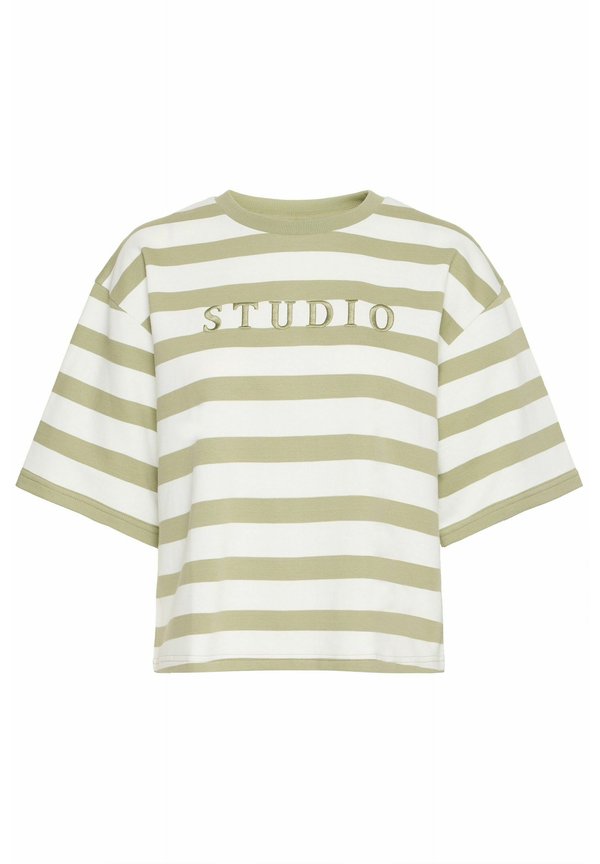 IHOCIE - Print T-shirt - tea stripe2