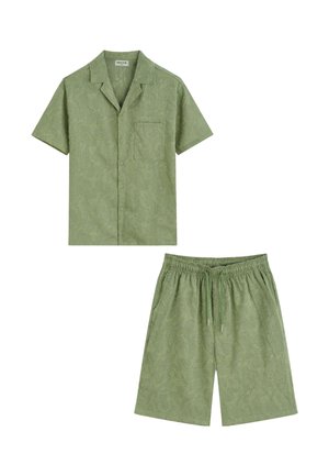 FRILIVIN ENSEMBLE CHEMISE SHORT ESTIVAL - Pantalon de survêtement - vert