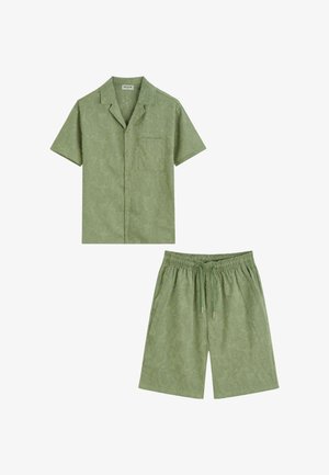 FRILIVIN ENSEMBLE CHEMISE SHORT ESTIVAL - Pantalon de survêtement - vert