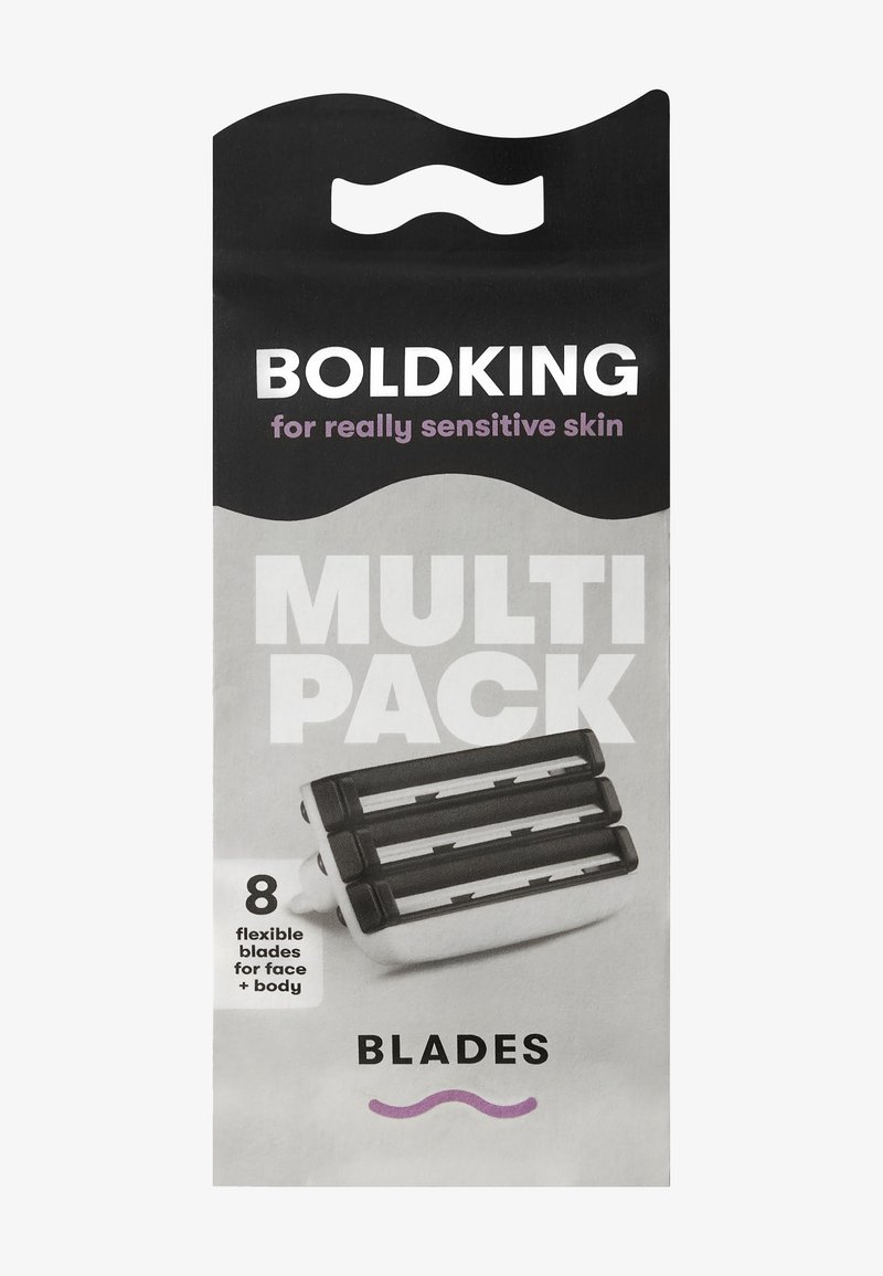 Boldking REFILL BLADES EXTRA SENSITIVE SKIN DUO PACK - Kit rasatura - white