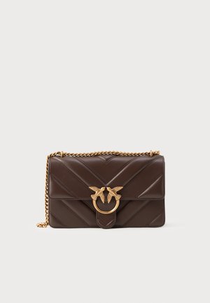 LOVE ONE CLASSIC - Torba preko tijela - marrone castano/antique gold-coloured