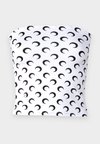 MOON PRINTED SECOND SKIN TUBE - Top - optical white