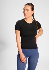Hummel FIRST SEAMLESS - Caraco - black obsidian