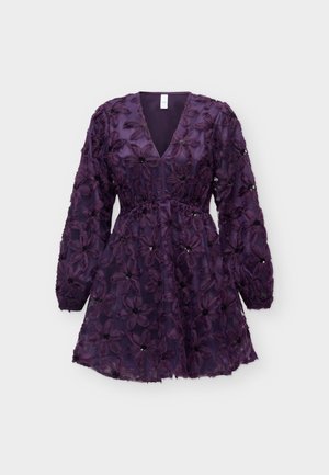 YAS, YASFAZILLA DRESS - Коктейлна рокля/парти рокля - shadow purple
