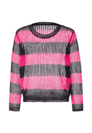 CO-BRANDED WITH IMMY - Jumper - schwarz/pink