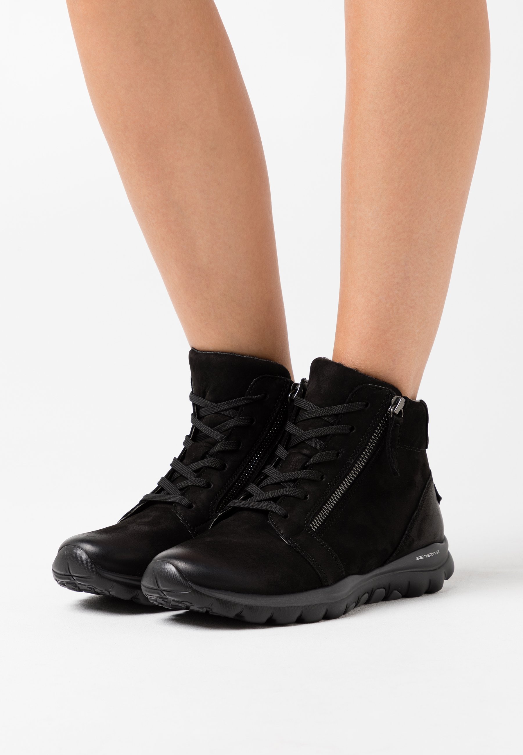 Gabor Comfort ROLLING SOFT - Korte laarzen - schwarz/Zwart - Zalando.be