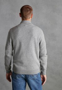 Next ZIP NECK - Pulóver - light grey