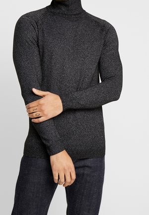 Strickpullover - mottled anthracite